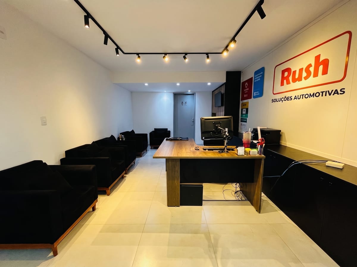 Recepção da Rush Car Kobrasol